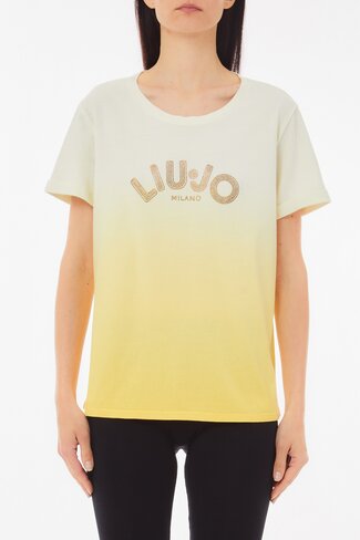 Liu-Jo t-shirt moda tweety/strass SS25