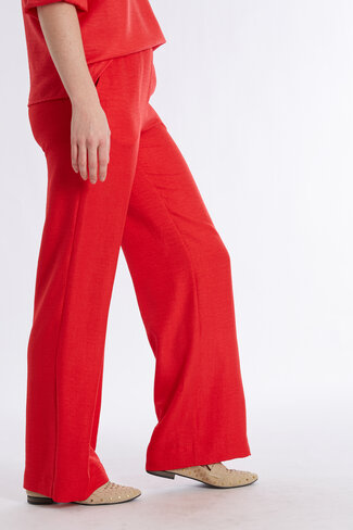 Comme Ca broek Bellini rood SS25