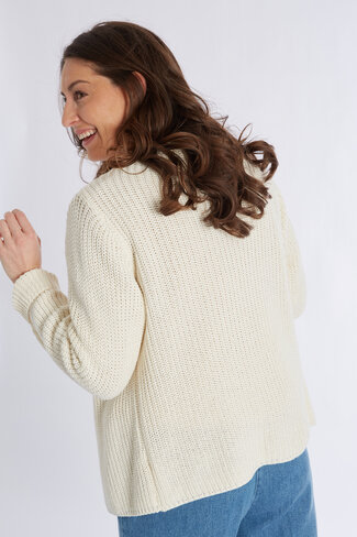 Comme ca cardigan Lima ecru SS25