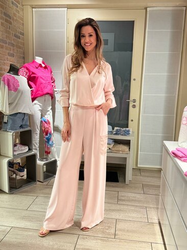 Rinascimento broek Don't feride rosa chiaro SS25