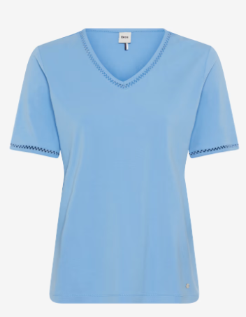 Brax pull Carina cornflower V SS25