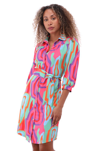 K-Design jurk met design SS25