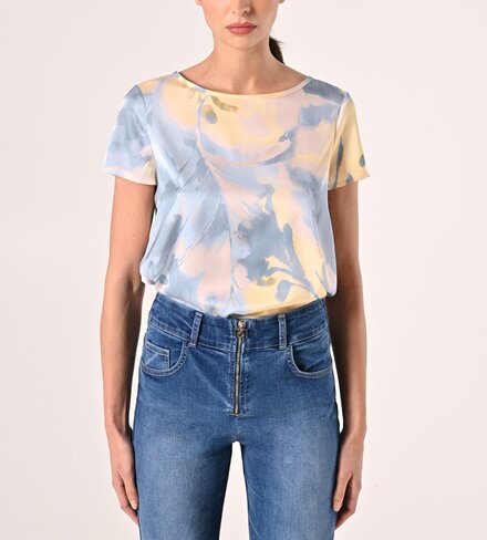Rinascimento bloes sky blue/yellow SS25