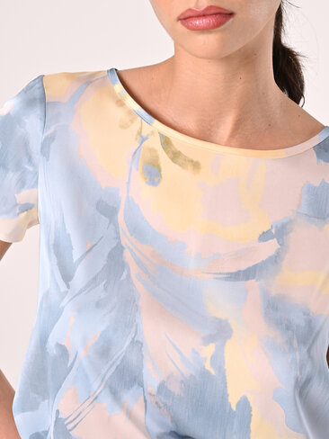 Rinascimento bloes sky blue/yellow SS25