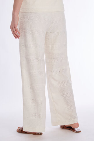 Comme Ca broek Amarante wit SS25