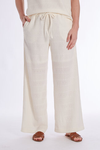 Comme Ca broek Amarante wit SS25