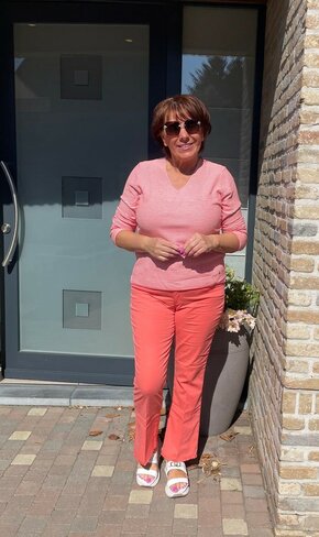 Brax pull Lesley watermelon SS25