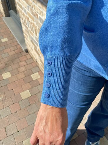 K-Design cardigan v-hals marina SS25