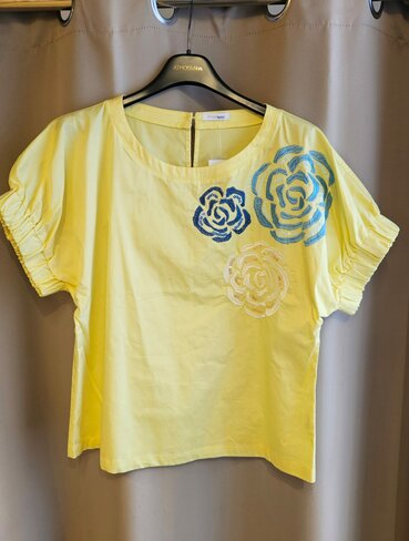 Atmos bloes Sare yellow korte mouw SS25