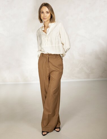 Due Amanti blouse Debby light beige FW25
