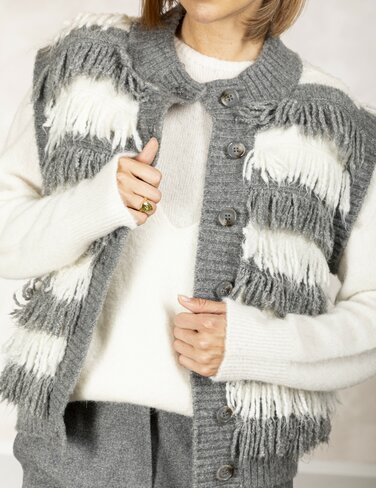 Due Amanti bodywarmer Lions bicolor FW25