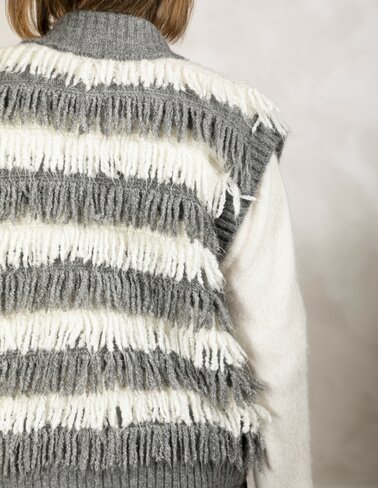 Due Amanti bodywarmer Lions bicolor FW25