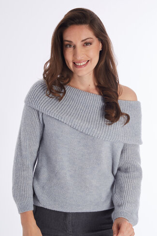 Comme Ca pull OLA light blue FW25