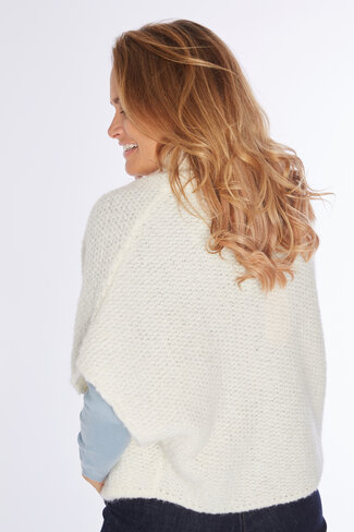 Comme Ca gilet RIDI white FW25