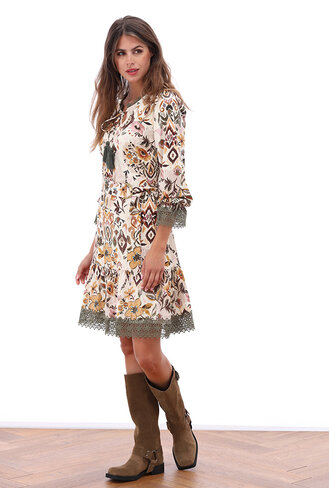 K-Design jurk met design FW25