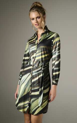 K-Design jurk polo met design FW25