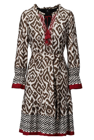 K-Design jurk met design p054 FW25