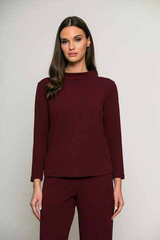 Batida shirt burgundy FW25