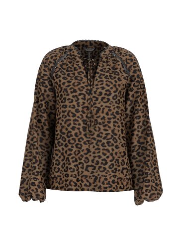 Guess bloes new josette savage night print FW25