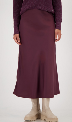 Monari rok satin bordeaux FW25