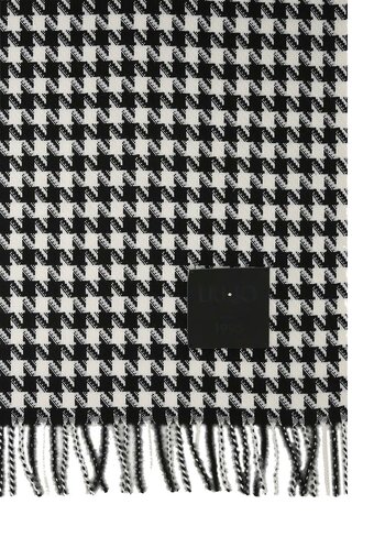 Liu-Jo sjaal stola nero/pied de po FW25