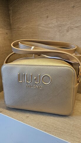 Liu-Jo handtas light gold camera case FW25