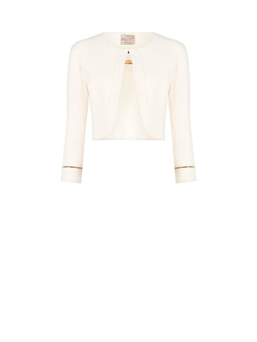 Rinascimento blazer gia scatoletta ivory FW25