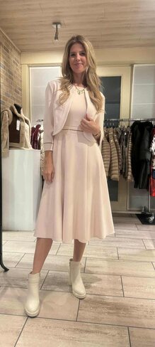 Rinascimento blazer gia scatoletta ivory FW25