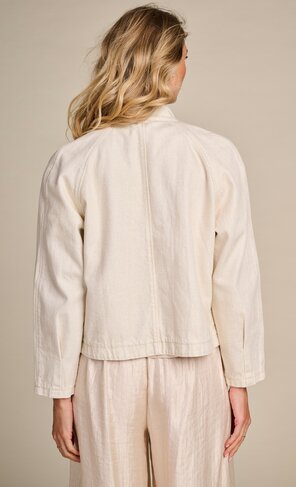 Due Amanti jacket Place butter gold SS26