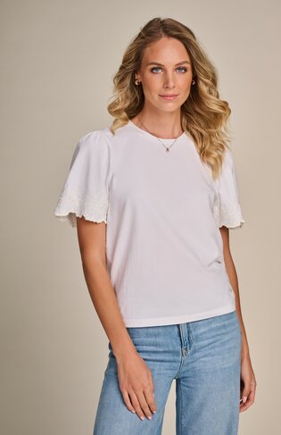 Due Amanti t-shirt Sonia off-white SS26