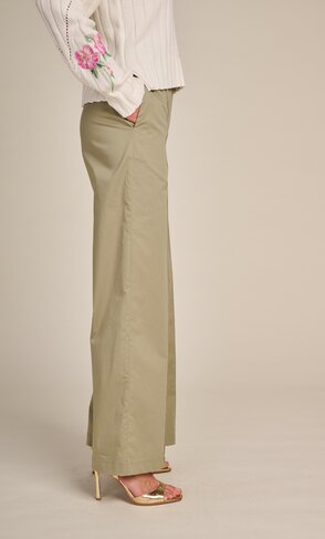 Due Amanti broek Carlas foilage SS26