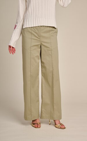 Due Amanti broek Carlas foilage SS26