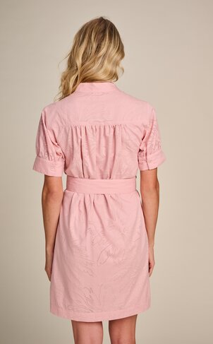 Due Amanti kleed Erika petal rose SS26