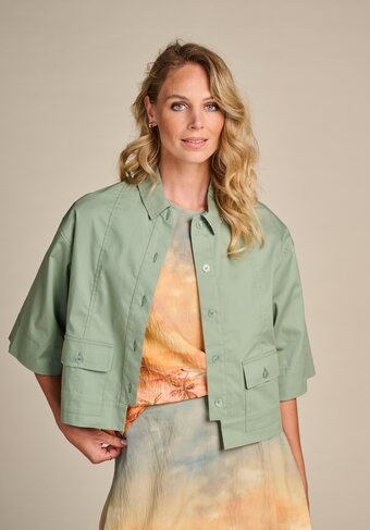 Due Amanti jacket Kelso JKT swamp SS26