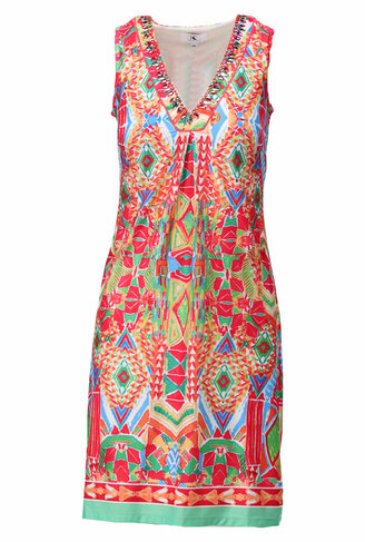 K-Design jurk met design mouwloos SS26