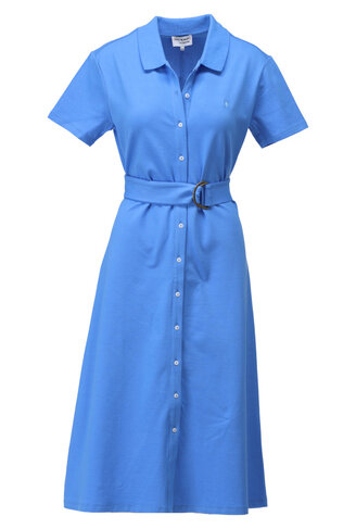 K-Design jurk midi polo met knoopjes marina SS26