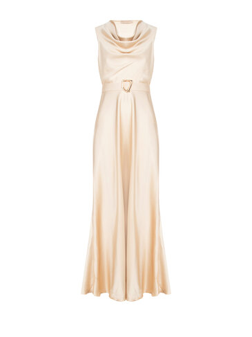 Rinascimento jurk lang beige light SS26