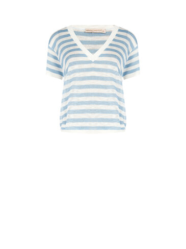 Rinascimento t-shirt korte mouw blue sky SS26
