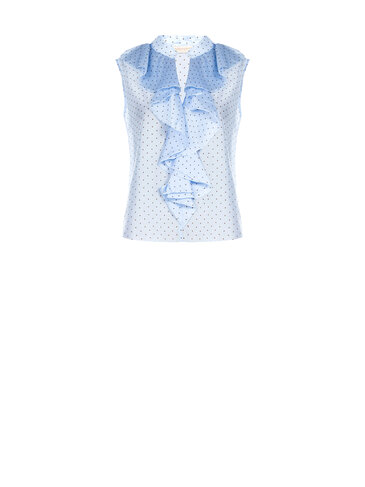 Rinascimento bloes bolletjes sky blue SS26