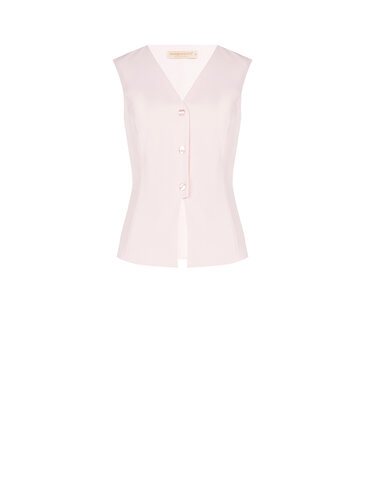 Rinascimento top rosa pastello SS26