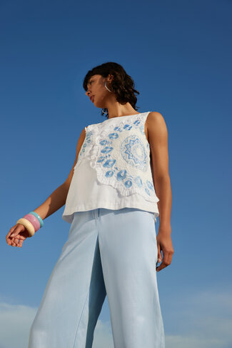 Atmos top Cerina ecru SS26