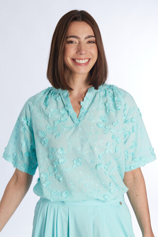 Comme Ca bloes Mana turquoise SS26