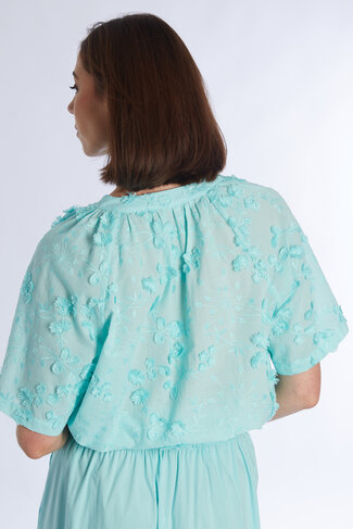 Comme Ca bloes Mana turquoise SS26