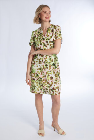 Comme Ca kleed Maureen lime pink SS26