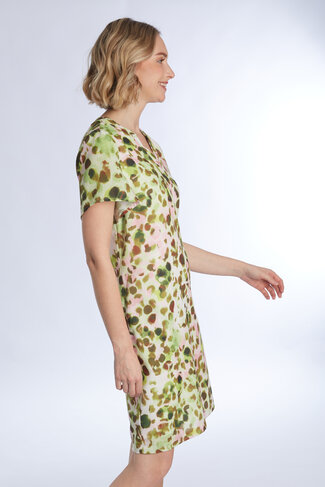 Comme Ca kleed Maureen lime pink SS26