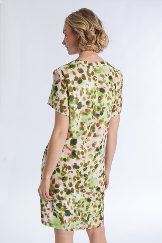 Comme Ca kleed Maureen lime pink SS26