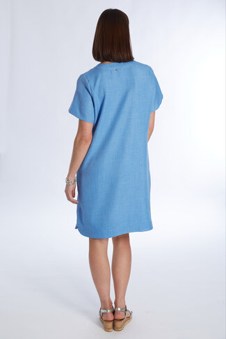 Comme Ca kleed Mona delft blue SS26