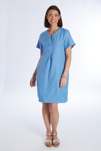 Comme Ca kleed Mona delft blue SS26