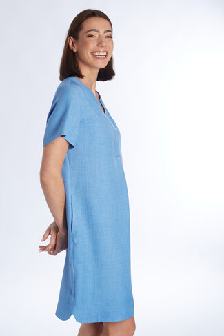 Comme Ca kleed Mona delft blue SS26