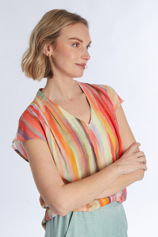 Comme Ca bloes Monique multistripe SS26